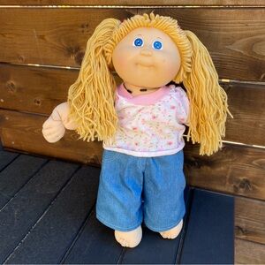 Cabbage Patch long honey hair